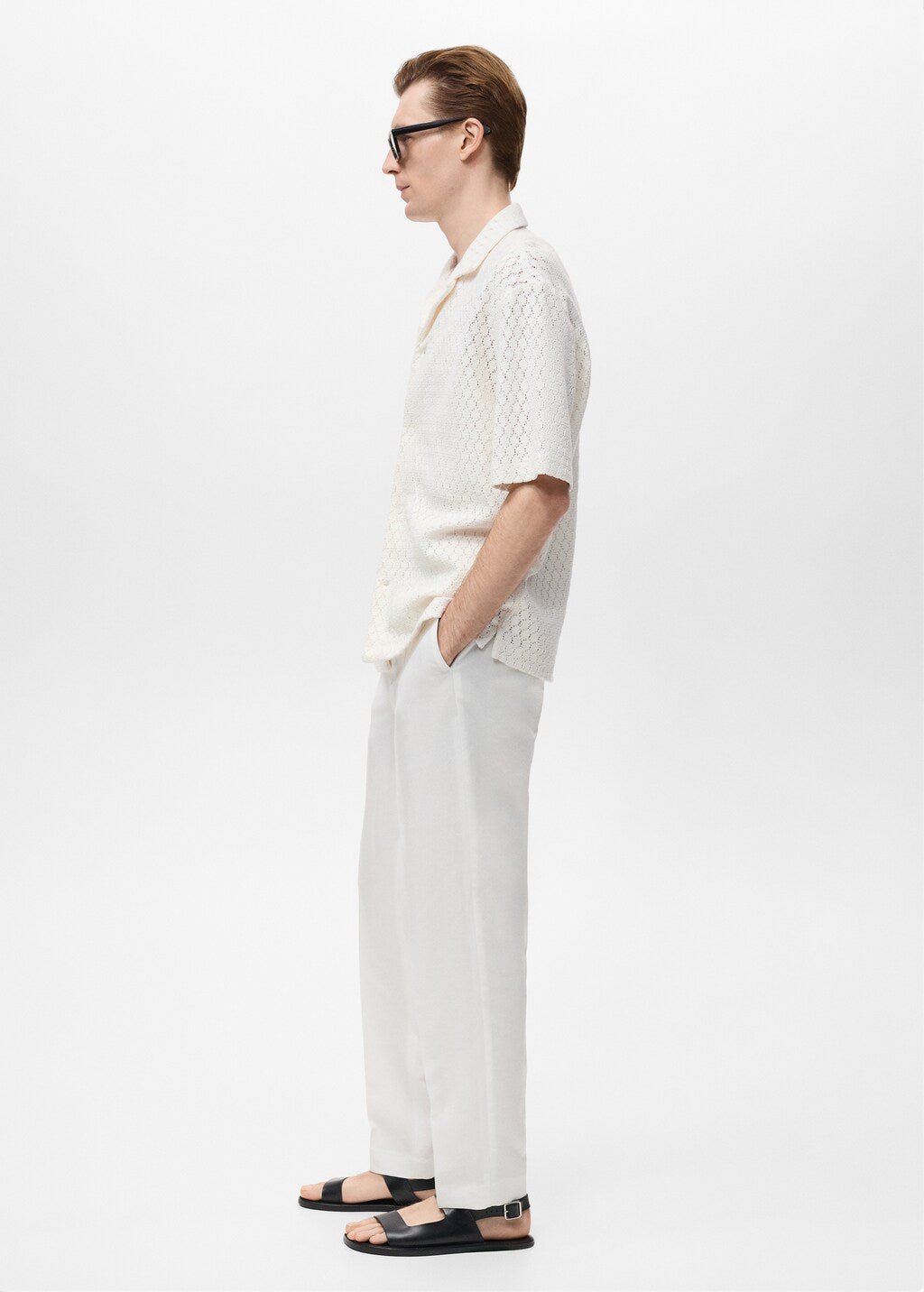 Mango shirt ditella in Off White - D2