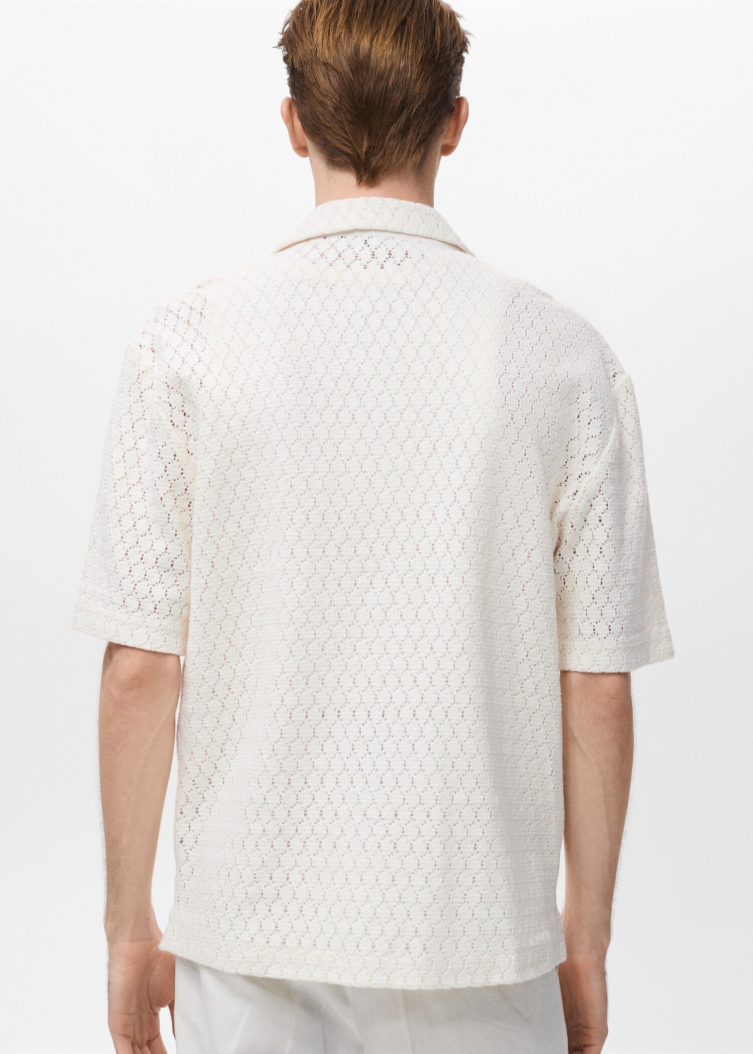 Mango shirt ditella in Off White - R