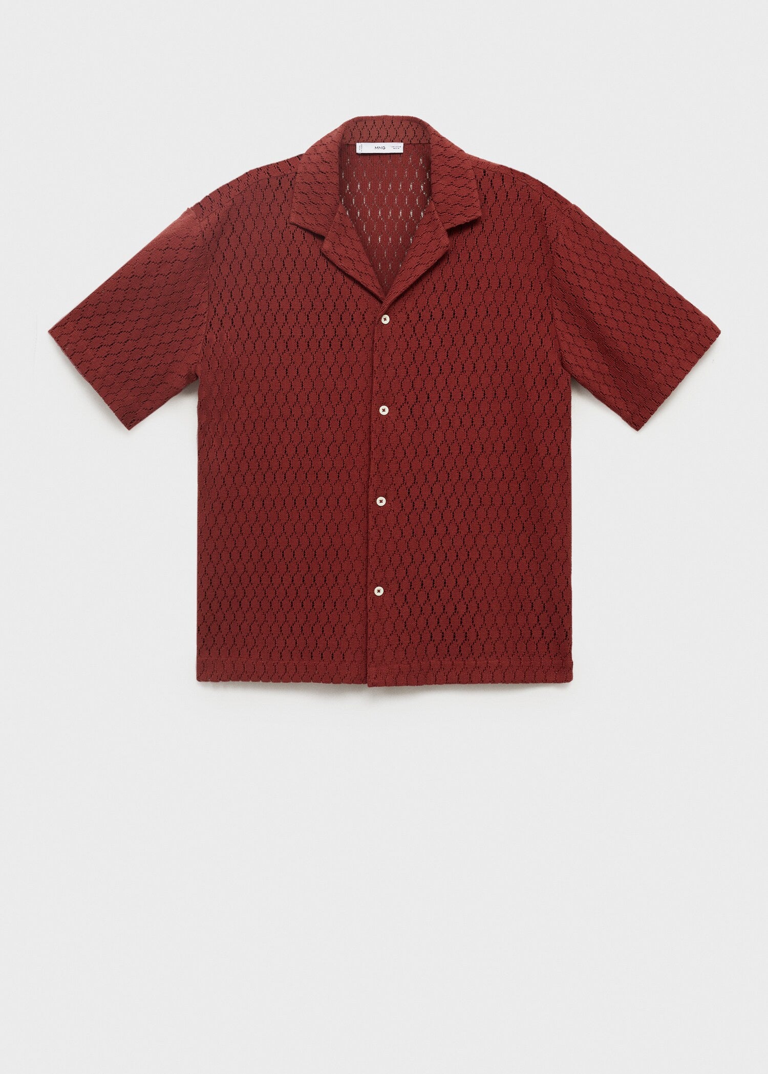 Mango shirt ditella in Cherry - B