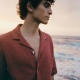 Mango shirt ditella in Cherry - D5