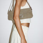 Mango shoulder bag mask in Camel - 99999999_01