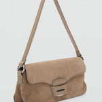 Mango shoulder bag mask in Camel