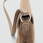 Mango shoulder bag mask in Camel - D3