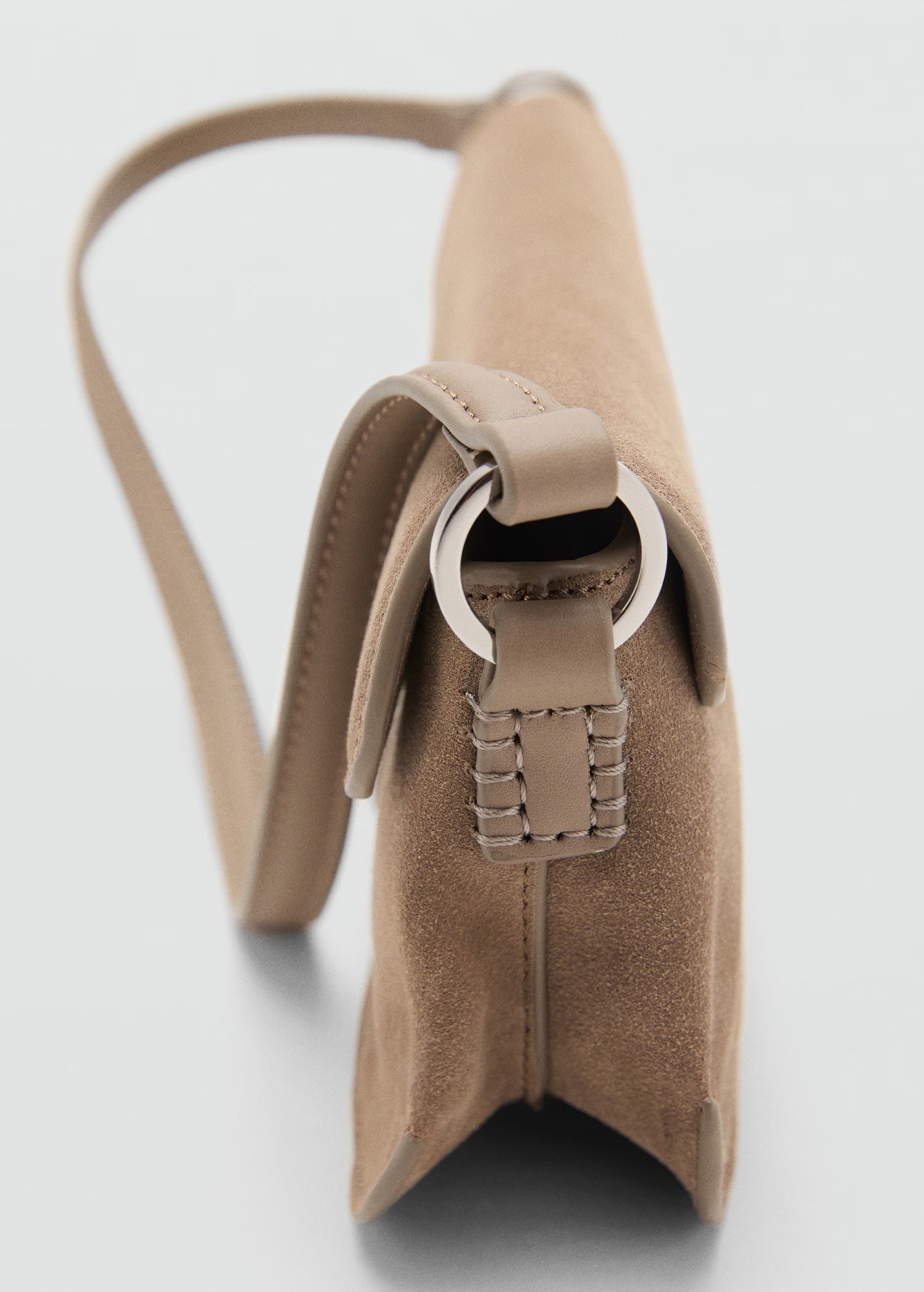 Mango shoulder bag mask in Camel - D3