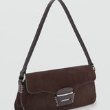 Mango shoulder bag mask in Chocolate