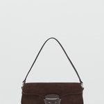Mango shoulder bag mask in Chocolate - B