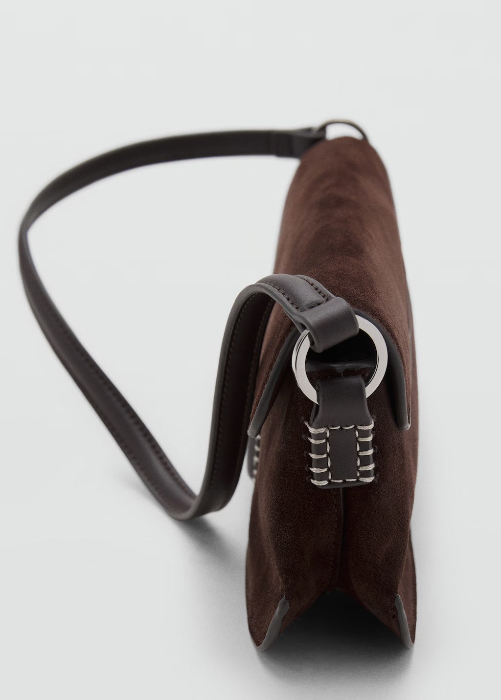 Mango shoulder bag mask in Chocolate - D2