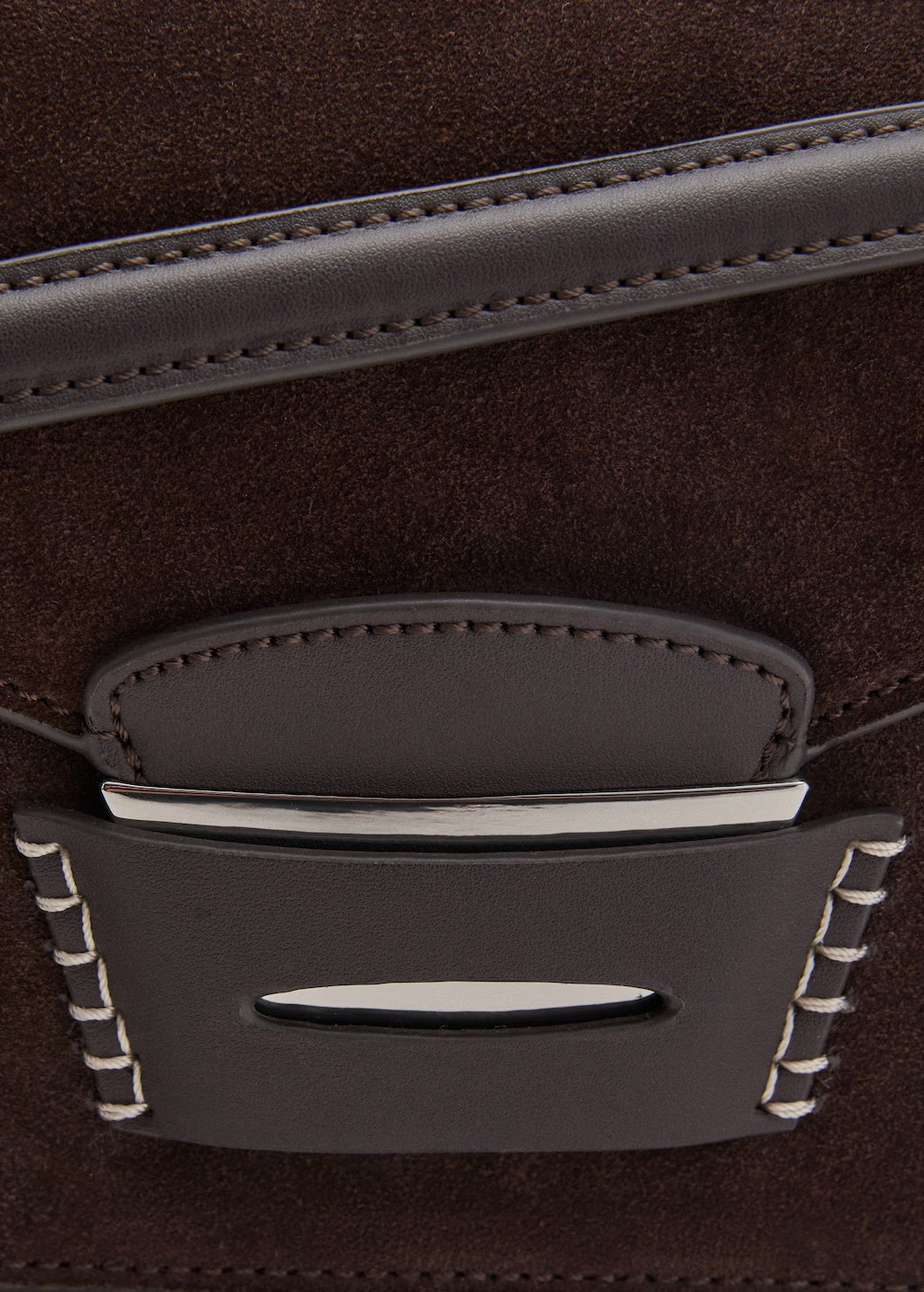 Mango shoulder bag mask in Chocolate - D3