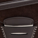 Mango shoulder bag mask in Chocolate - D3