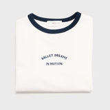 Mango t-shirt contrast in Off White - D0