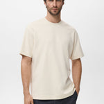 Mango t-shirt londonc in Sand