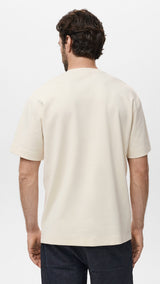 Mango t-shirt londonc in Sand - R