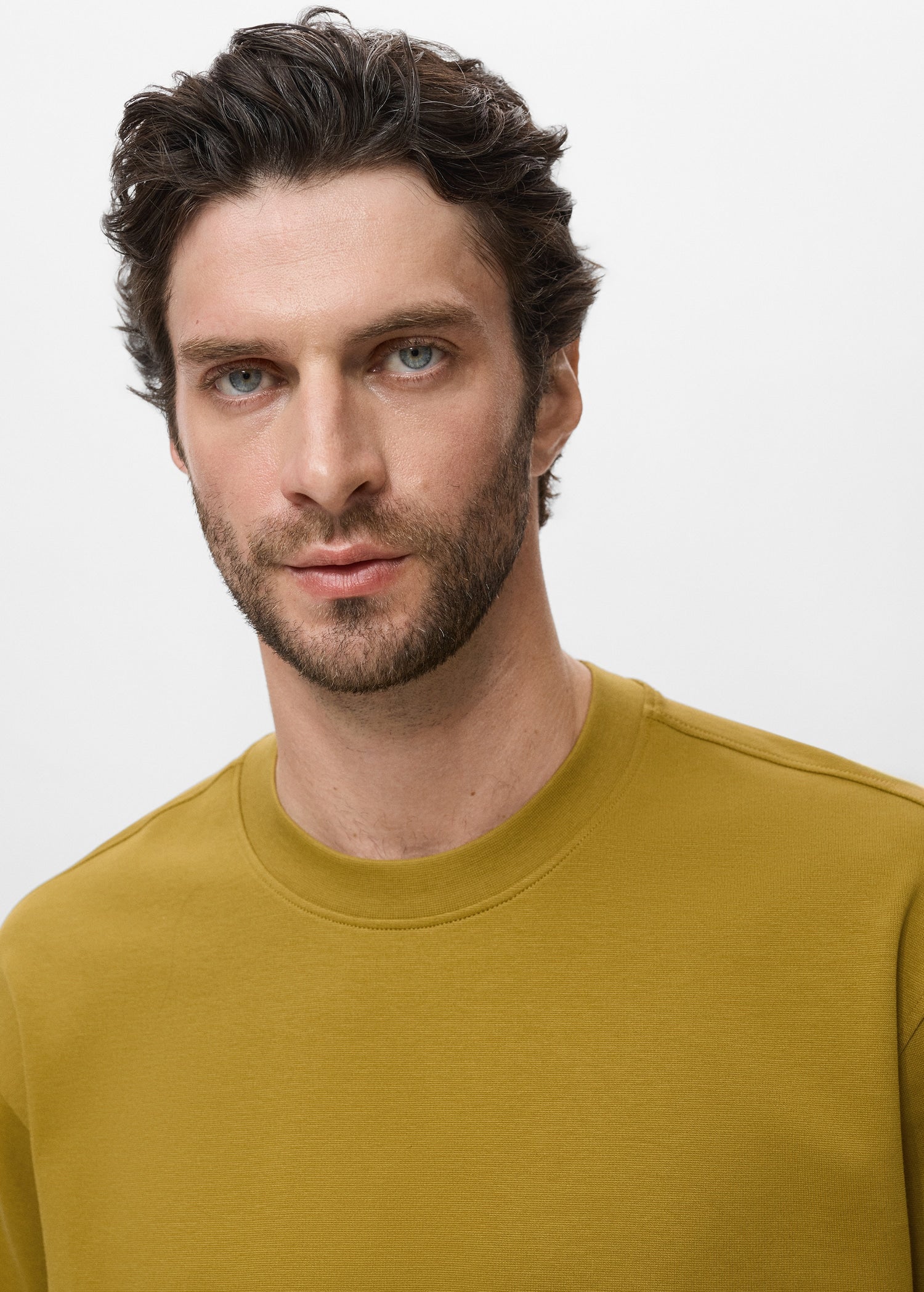 Mango t-shirt londonc in Ochre - D1