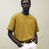 Mango t-shirt londonc in Ochre - D3
