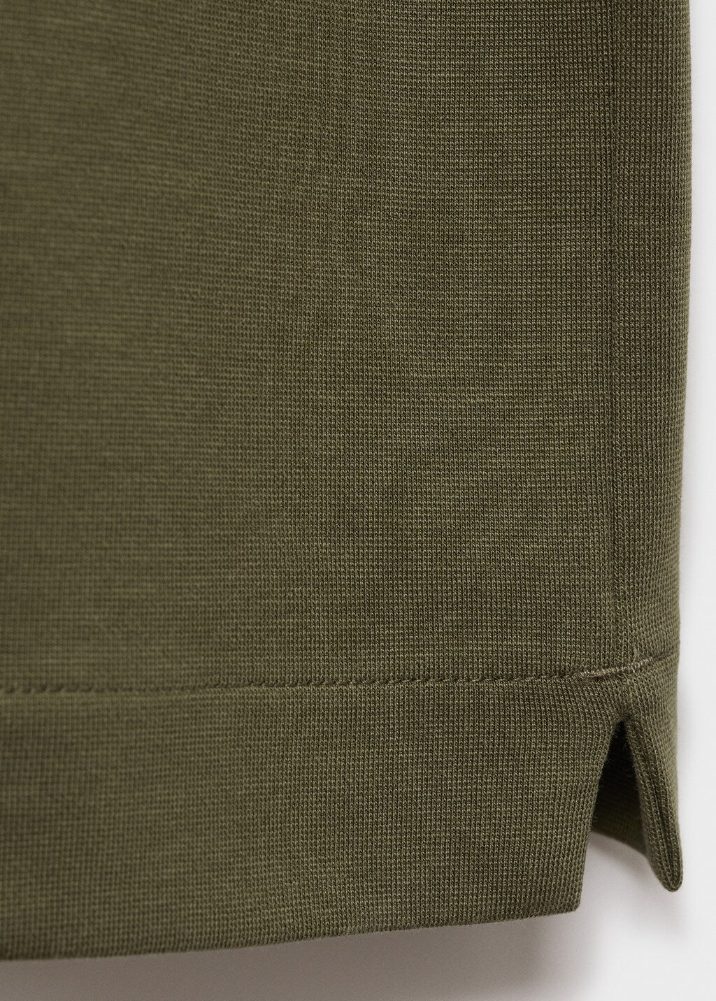 Mango t-shirt londonc in Khaki - D0