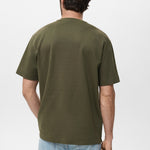 Mango t-shirt londonc in Khaki - R