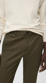 Mango trousers barna in Khaki - D1