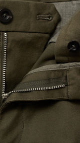 Mango trousers barna in Khaki - D8