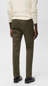 Mango trousers barna in Khaki - R