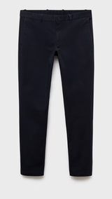 Mango trousers barna in Navy - B