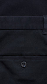 Mango trousers barna in Navy - D0