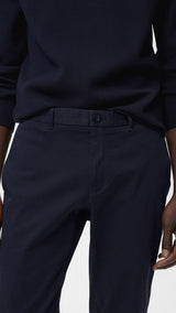 Mango trousers barna in Navy - D1