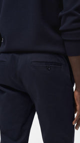 Mango trousers barna in Navy - D2