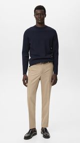 Mango trousers stanford in Beige - 99999999_01
