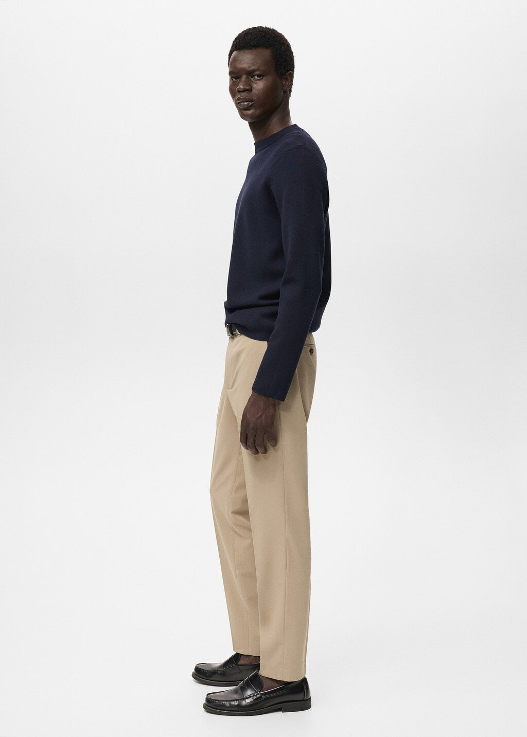 Mango trousers stanford in Beige - D6