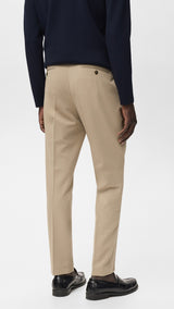 Mango trousers stanford in Beige - R