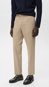 Mango trousers stanford in Beige