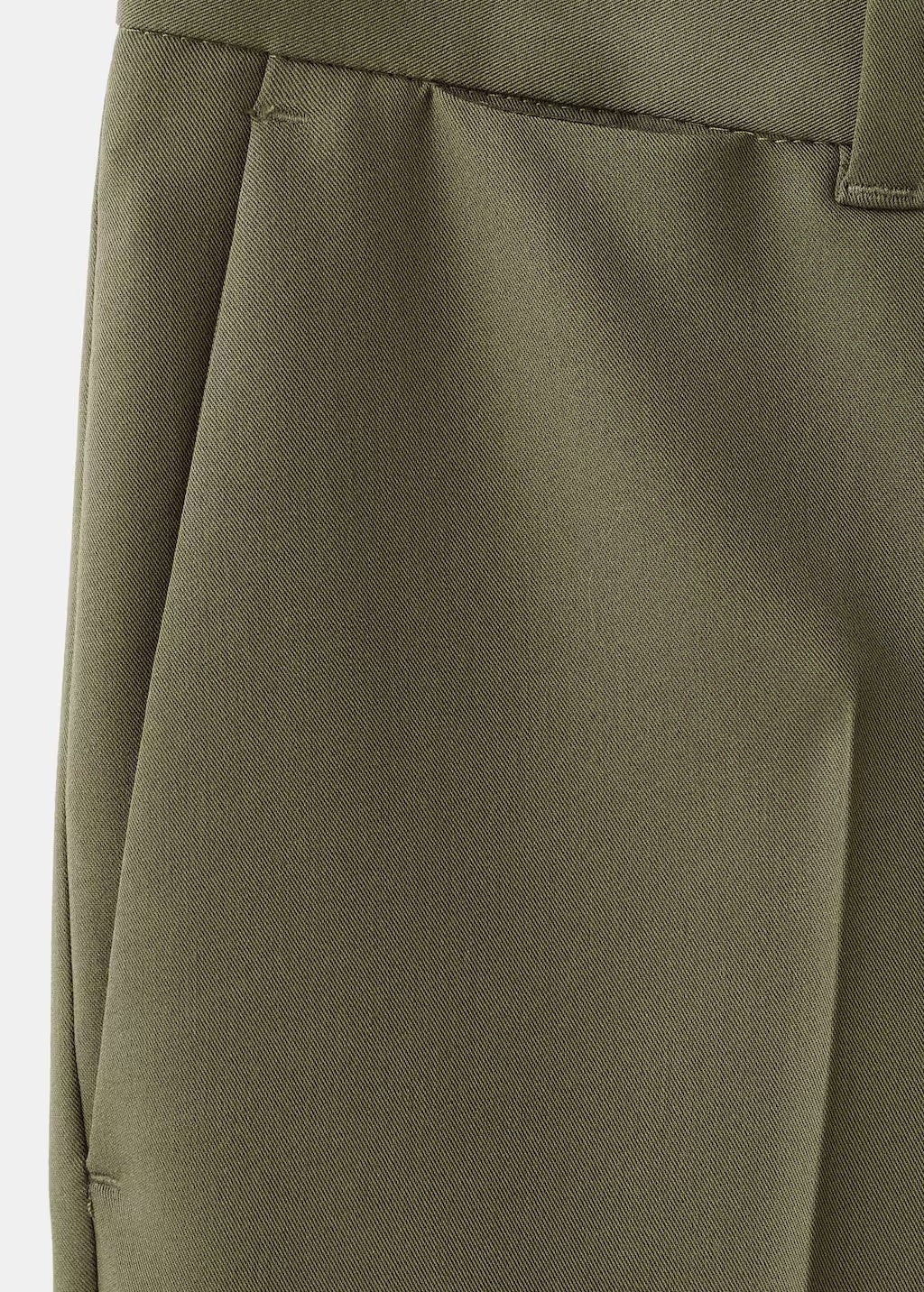 Mango trousers stanford in Khaki - D0