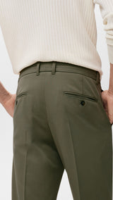 Mango trousers stanford in Khaki - D2