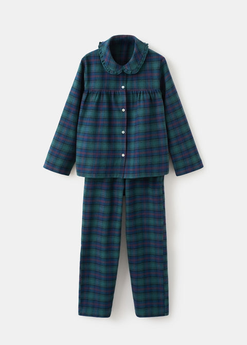 Mango pyjama xmaskg in moss