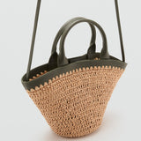 Mango crossbody bag nido in Khaki