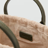 Mango crossbody bag nido in Khaki - D2