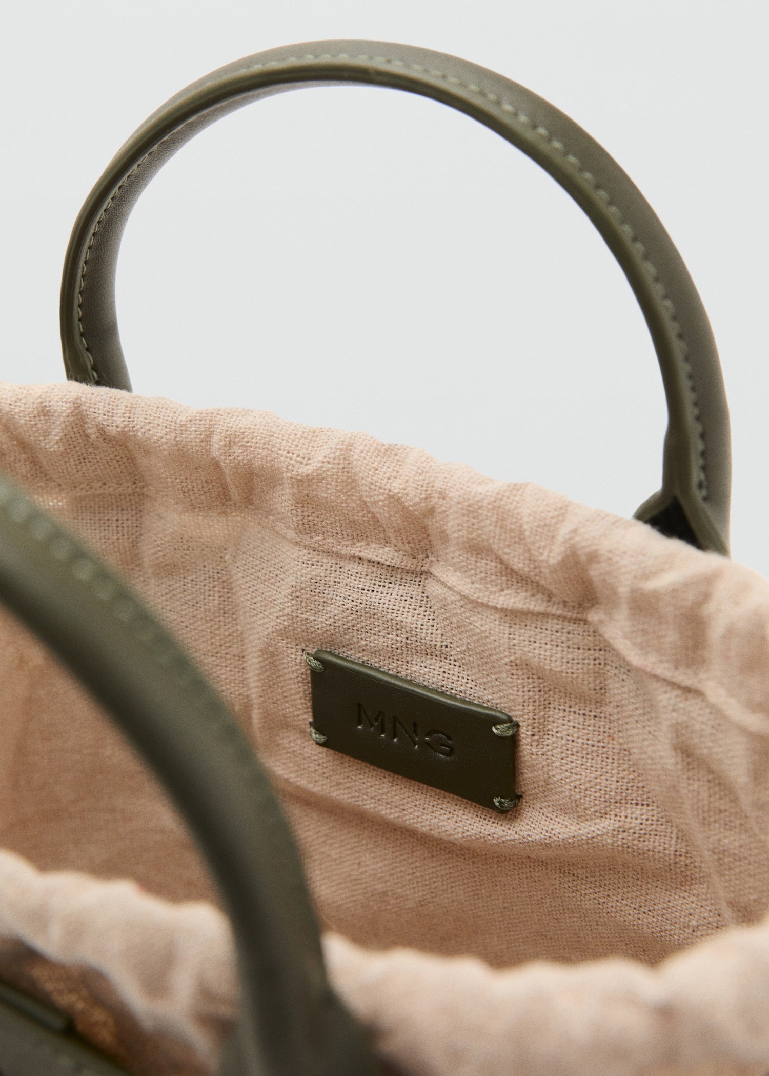 Mango crossbody bag nido in Khaki - D2