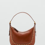 Mango shoulder bag serrat in Leather - B