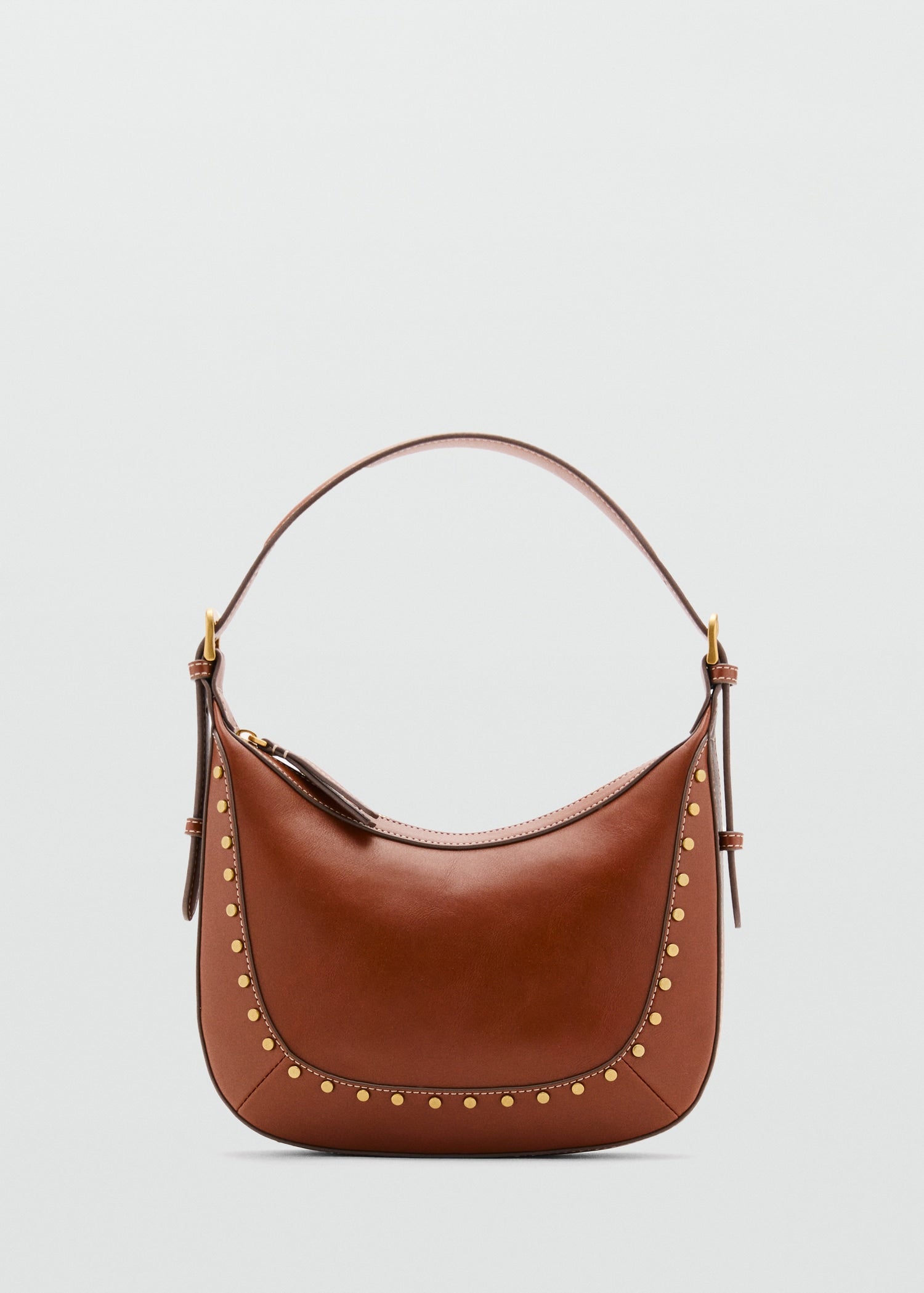 Mango shoulder bag serrat in Leather - B