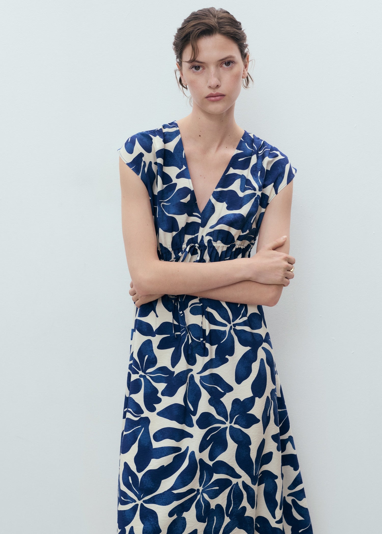 Mango dress jamie in Blue