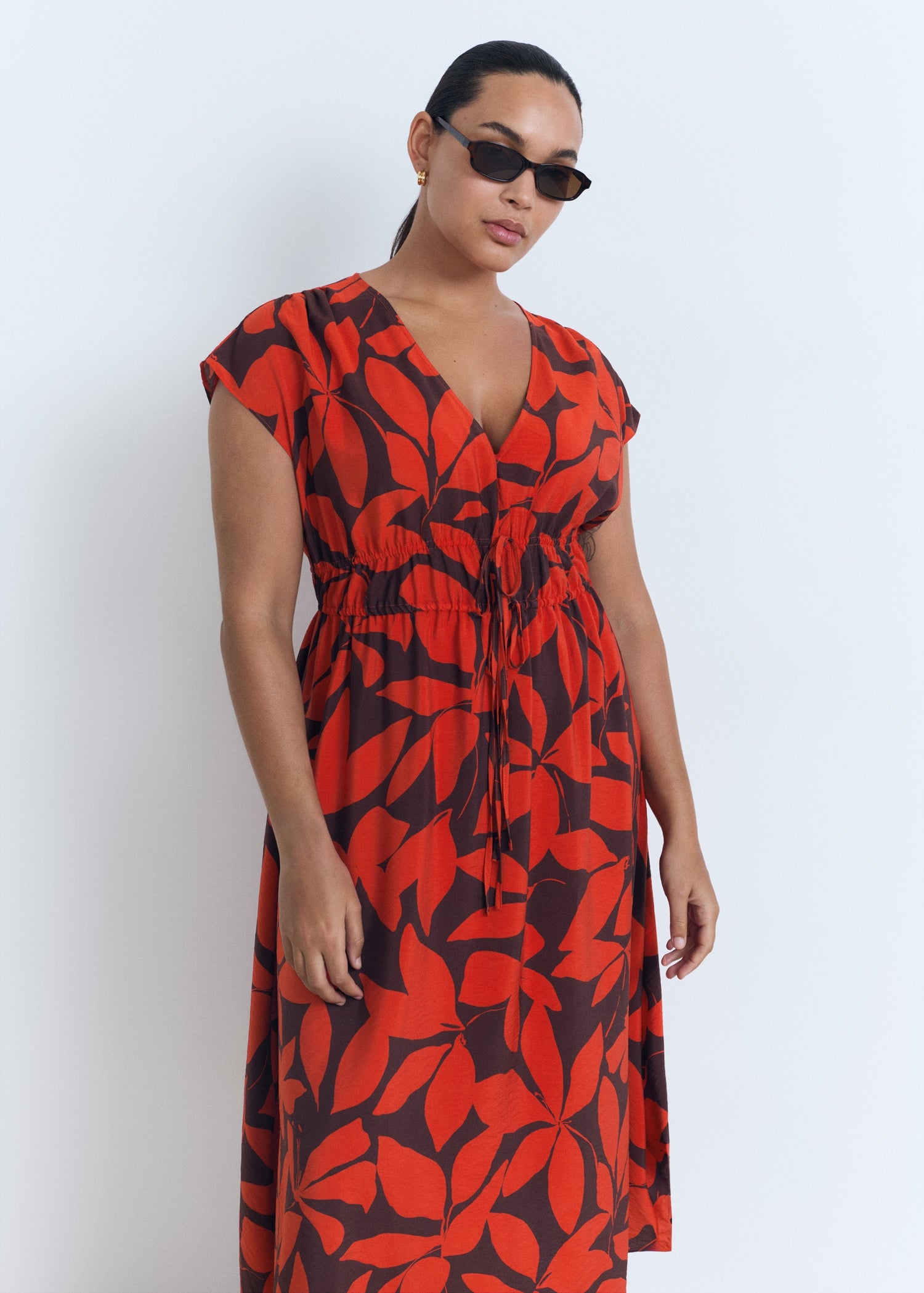 Mango dress jamie in Red - D5