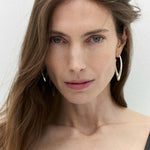 Mango earrings julia in Silver - 99999999_01