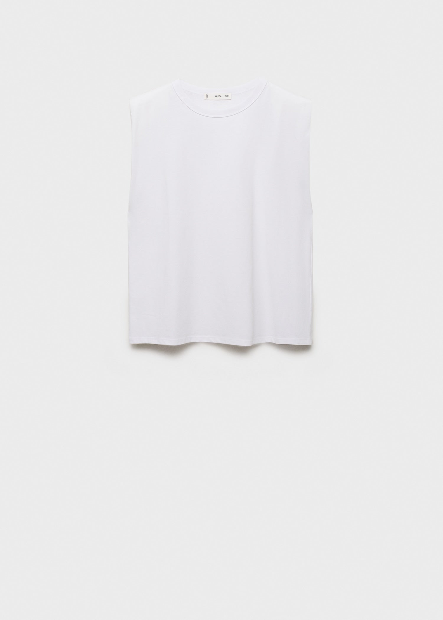 Mango t-shirt viri in White - B