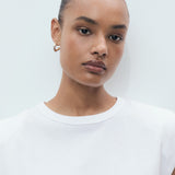 Mango t-shirt viri in White - D1