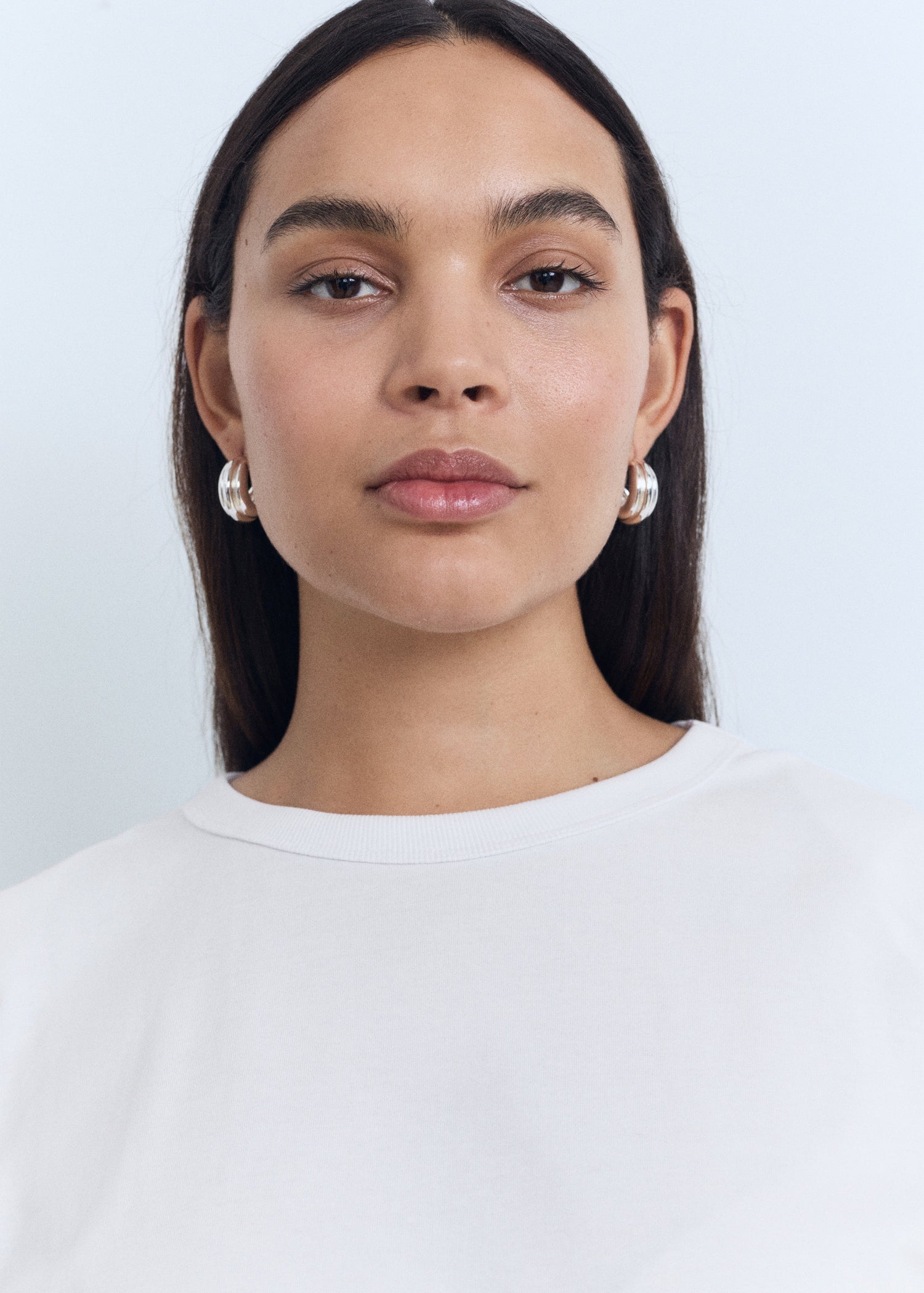 Mango t-shirt viri in White - D4