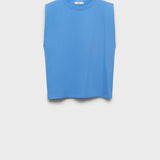 Mango t-shirt viri in Blue - B