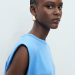 Mango t-shirt viri in Blue - D1