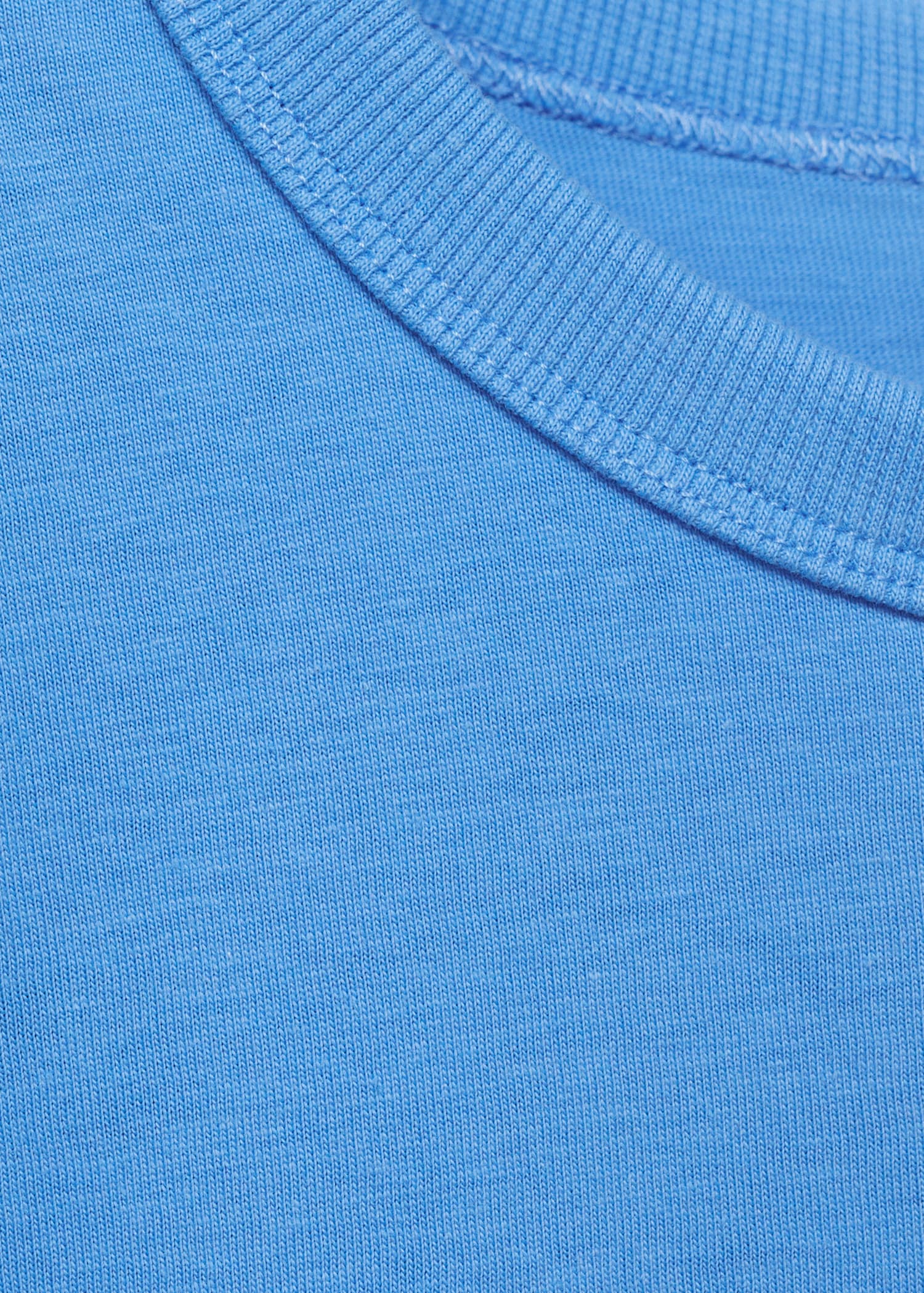 Mango t-shirt viri in Blue - D8