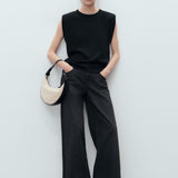 Mango t-shirt viri in Black - 99999999_01