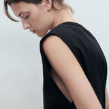 Mango t-shirt viri in Black - D1